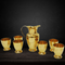 Brass Jug And 6 Glass Set 3.68 Kg